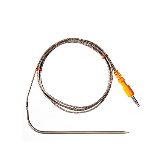 8 Feet Long Wire Fast Response Food Probe, 6 length with inch markings,  point tip, for BBQube, ThermoPro and iGrill Thermometers