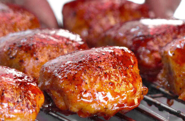 BBQ Chicken Thighs