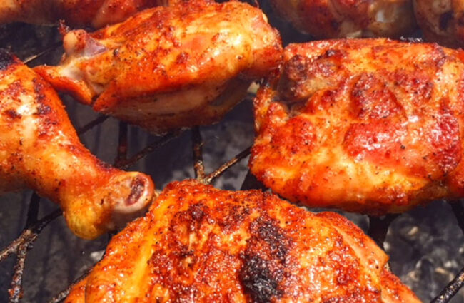 Grilled Chicken Thighs