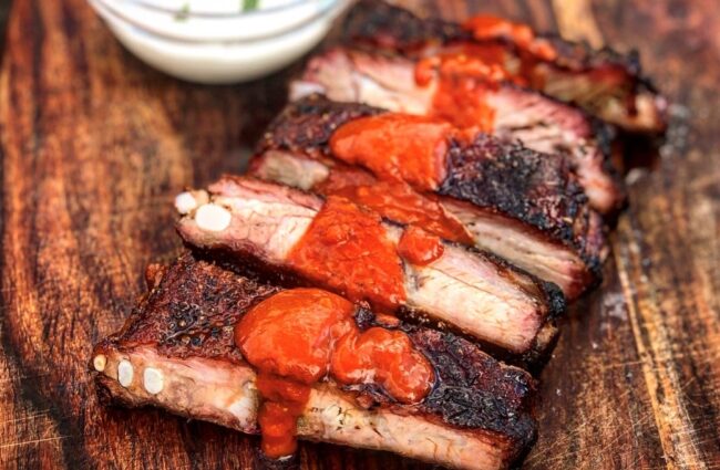 Buffalo Style Pork Ribs