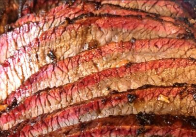 BBQ Bob's Buttery Garlic Brisket