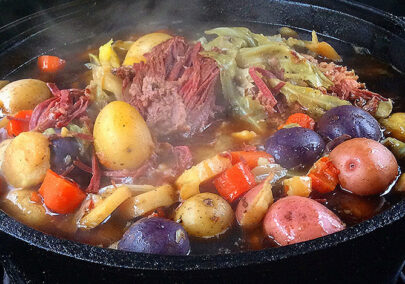 Corned Beef and Pastrami with Cabbage