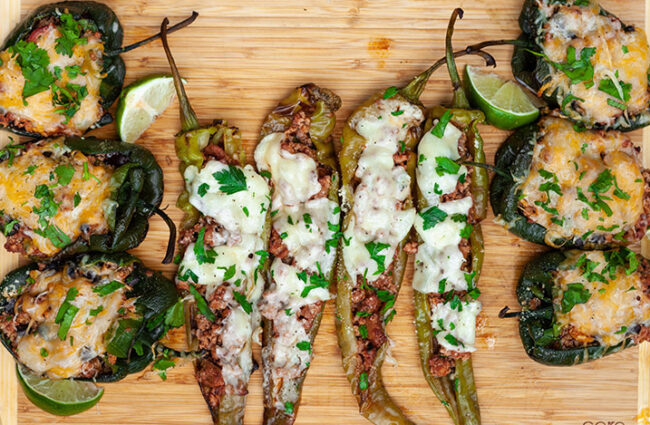 stuffed long peppers