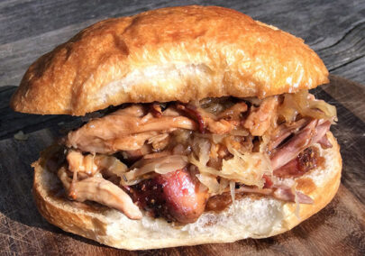 Slow Roasted Pork Sandwich