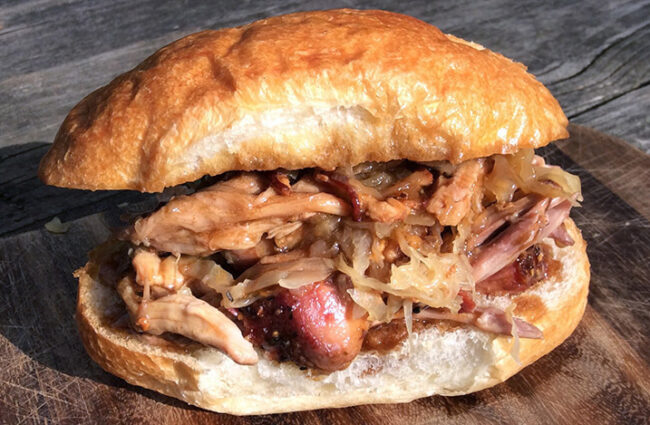 Slow Roasted Pork Sandwich