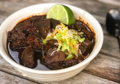 Texas venison chili