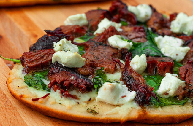 brisket pizza