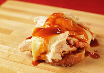 open face turkey sandwich