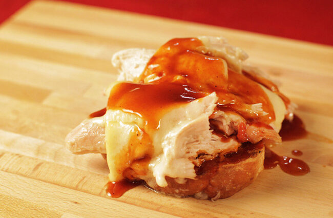 open face turkey sandwich